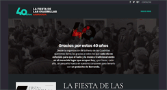 Desktop Screenshot of fiestadelascuadrillas.com